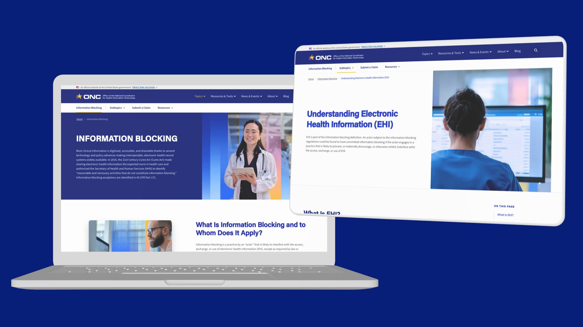 Topic and Subtopic Template Design